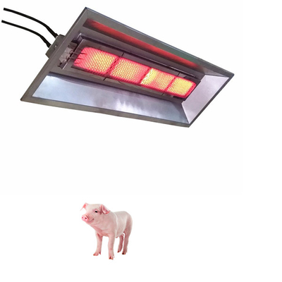 Quemador de criadora de aves de corral de gas GLP 3.7 kg 675 * 235 * 95 mm