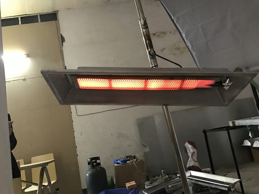 Gas infrarrojo Chick Heaters For Poultry Farm THD6808 de la gallina clueca del patio del soporte de la pared