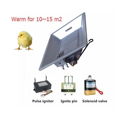 Calentador de lámpara de calefacción de gas catalítico NG LPG infrarrojo para la cría de aves de corral de pollo