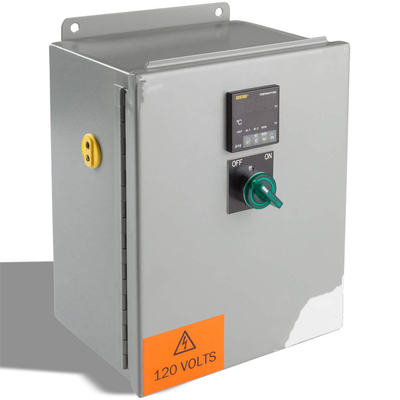 Gabinete de controlador de temperatura de termostato ajustable automático personalizado