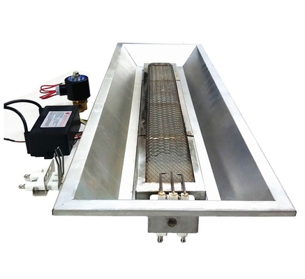 Calentador infrarrojo de gas de acero aluminizado THD6808 Sistema de calefacción para granjas avícolas