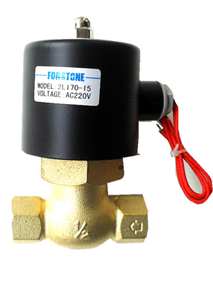 Agua Válvula solenoide de 2 pulgadas / Válvula solenoide 220V Acero inoxidable de latón