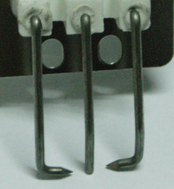 Pin eléctrico de cerámica de los electrodos de encendido 3 para el horno de recubrimiento en polvo