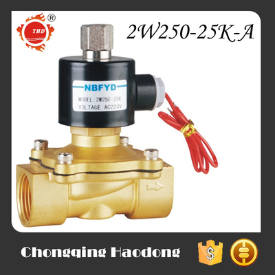 Agua Válvula solenoide de 2 pulgadas / Válvula solenoide 220V Acero inoxidable de latón