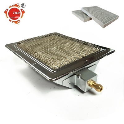 THD220 Mini quemador de gas infrarrojo Parrilla de barbacoa Quemador de cerámica 220 * 170 * 60 mm