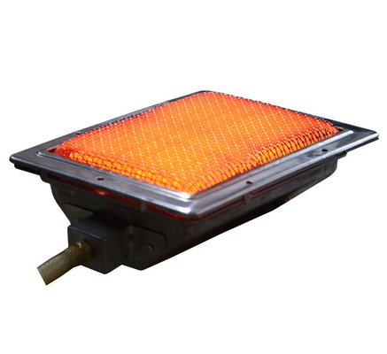 Ahorro de energía infrarrojo de cerámica de las hornillas de la parrilla del Bbq del gas HD220 con la boca de cobre amarillo