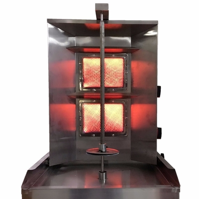 Ahorro de energía infrarrojo de cerámica de las hornillas de la parrilla del Bbq del gas HD220 con la boca de cobre amarillo