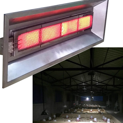 Gallina clueca infrarroja Heater Chick Broiler Heating Systems 220VAC de la casa de pollo del biogás