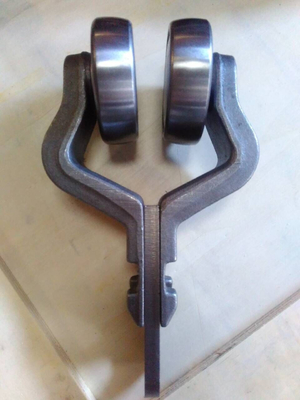 carretilla de la rueda de los sistemas del transportador del monorriel de arriba 1.5KW para la cadena de vía encolsed