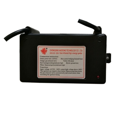 Encendedor de chispa de horno de estufa de gas electrónico industrial PP 110V - 240V THD103