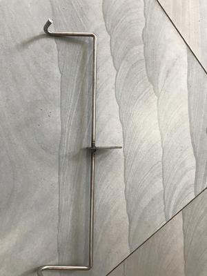 Cadena de rodillos de transmisión de transportador colgante para fábrica de ropa de lavandería de jeans