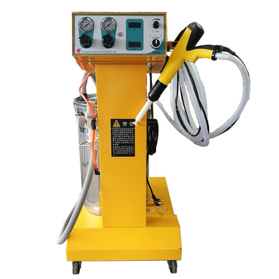 Máquina de pulverización de polvo industrial Máquina de recubrimiento de polvo electrostático 50W