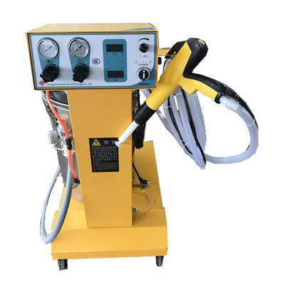 Máquina de pulverización de polvo industrial Máquina de recubrimiento de polvo electrostático 50W