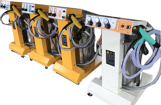 Máquina de pulverización de polvo industrial Máquina de recubrimiento de polvo electrostático 50W