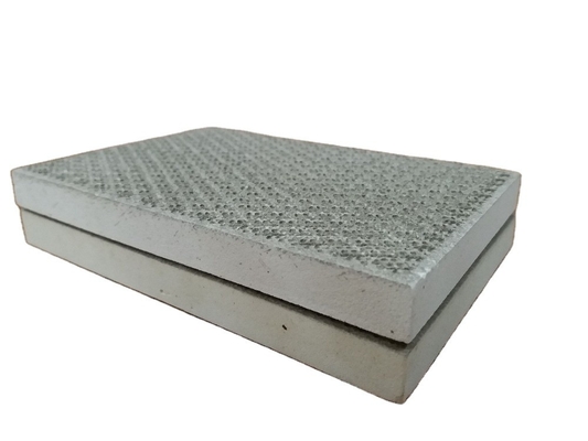 Calentador de cerámica de gas de cordierita rectangular placas de panal de azulejos
