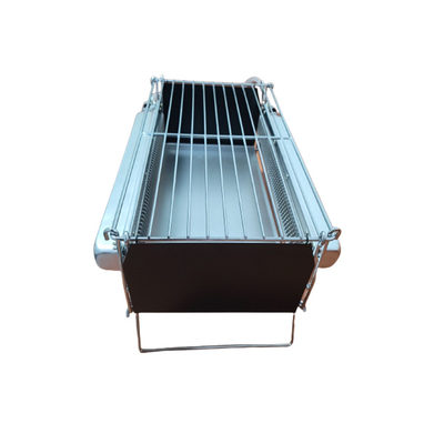 Plegable portátil sin humo que acampa del gas de la hornilla 2PCS de la parrilla infrarroja de la BARBACOA