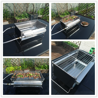 Acero inoxidable infrarrojo plegable del mechero de gas de la parrilla portátil al aire libre de la BARBACOA