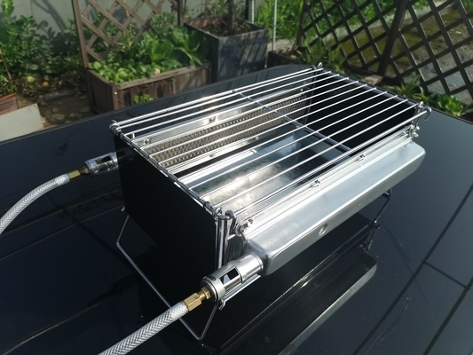 Parrilla portátil ahorro de energía del gas con la hornilla catalítica infrarroja para la BARBACOA