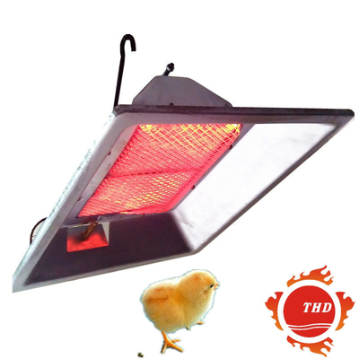 Quemador de criadora de aves de corral de gas GLP 3.7 kg 675 * 235 * 95 mm
