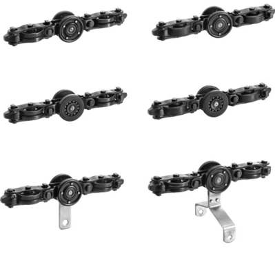 Cadena transportadora serie UH-5075 Sistema de suspensión aérea de 300 mm