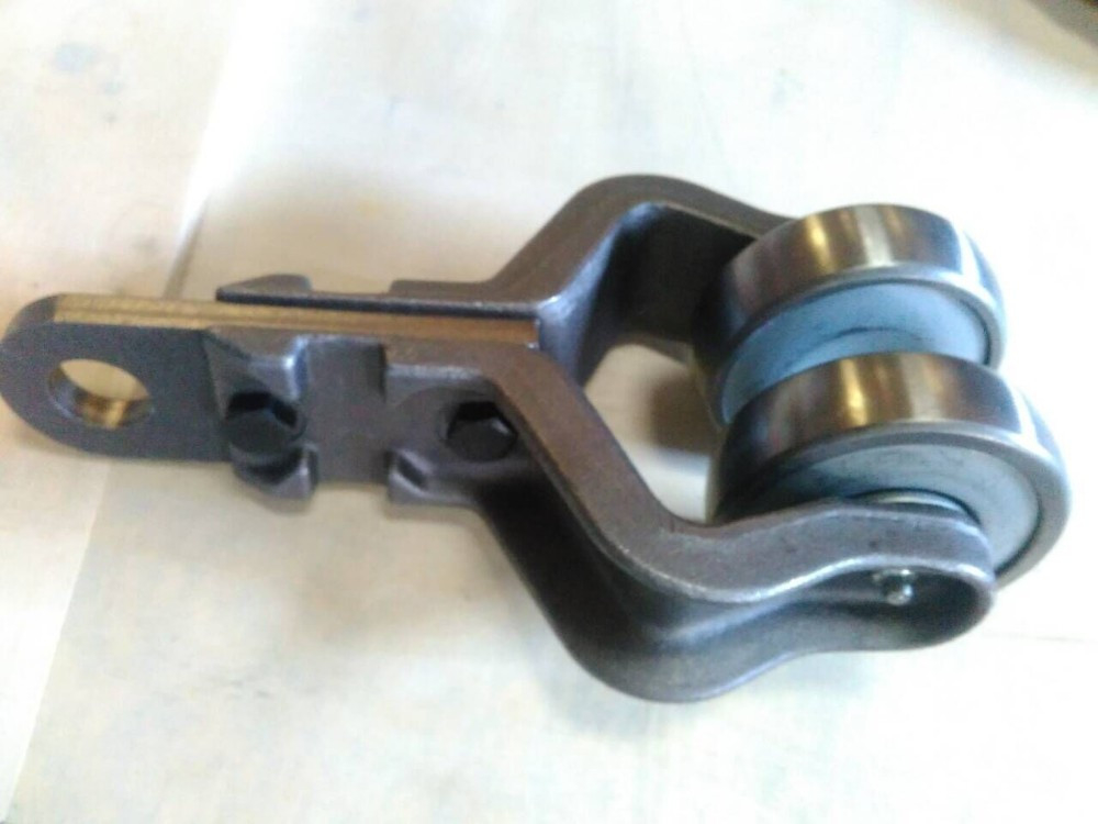 carretilla de la rueda de los sistemas del transportador del monorriel de arriba 1.5KW para la cadena de vía encolsed